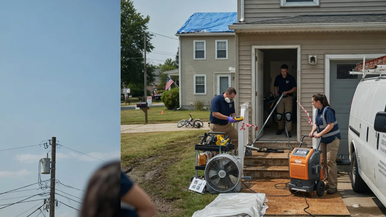 Water Damage Repair in Mulvane, KS near me